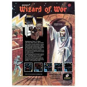 1980s Arcade & Coin-Op Magazine Ad Midway Wizard of Wor and Jukebox